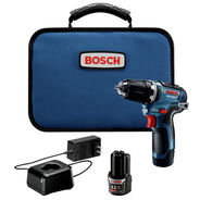DRILL DRIVERS | Factory Reconditioned Bosch 12V Max EC Brushless Lithium-Ion 3/8 in. Cordless Drill Driver Kit (2 Ah)