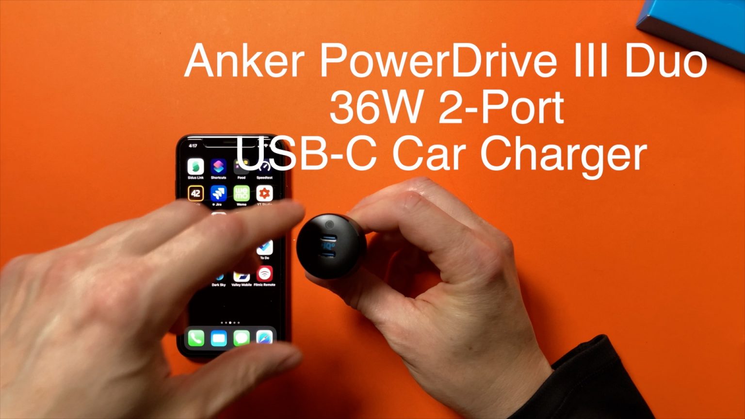 Anker PowerDrive III Duo 36W 2-Port USB-C Car Charger – tech128